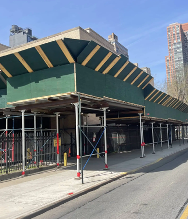 370px X 430px Sidewalk Shed 1