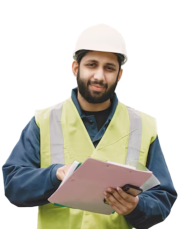 Bronx scaffolding supervisor conducting construction site inspection