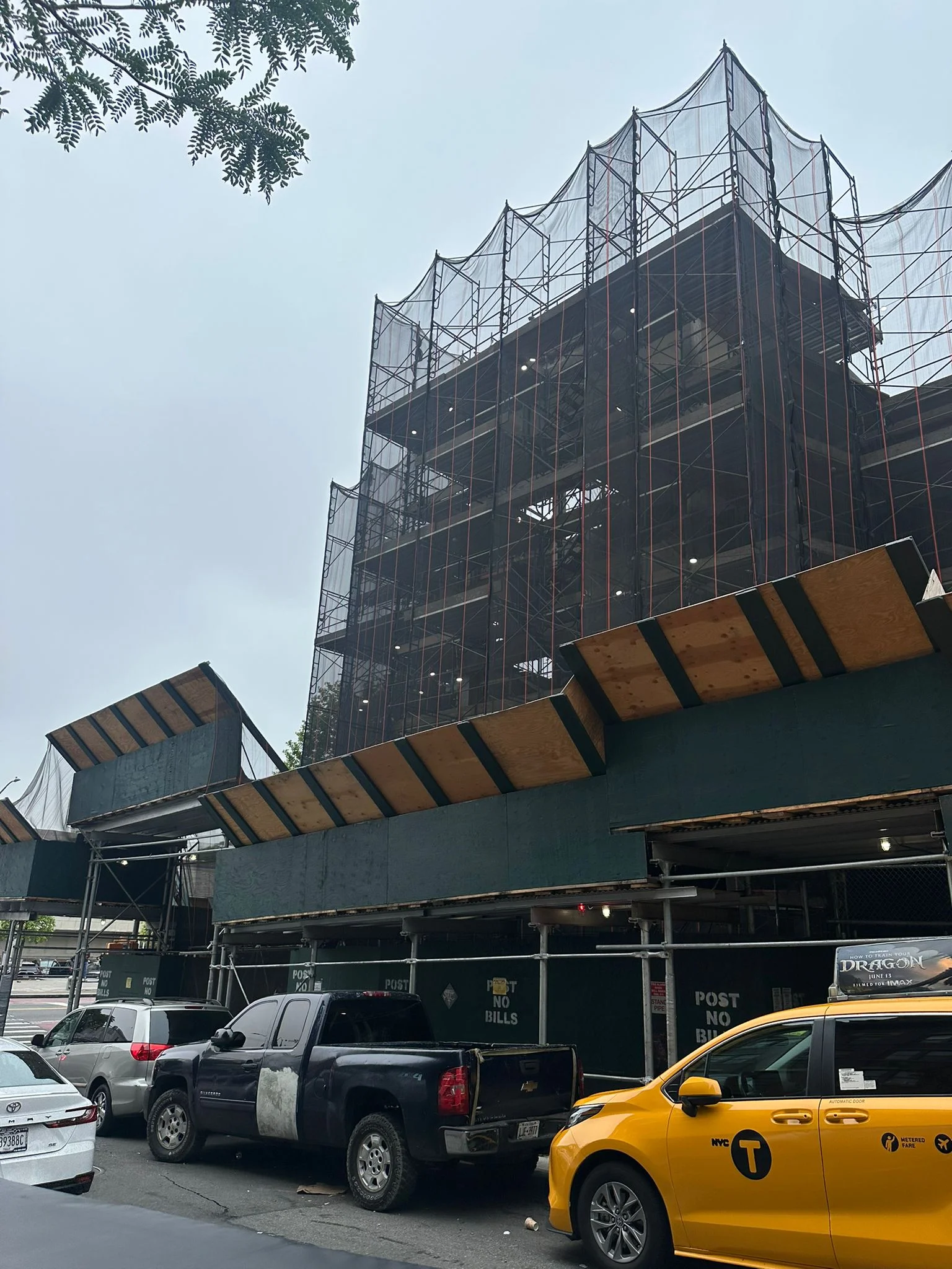 scaffolding and sidewalk shed rental in Bronx 26